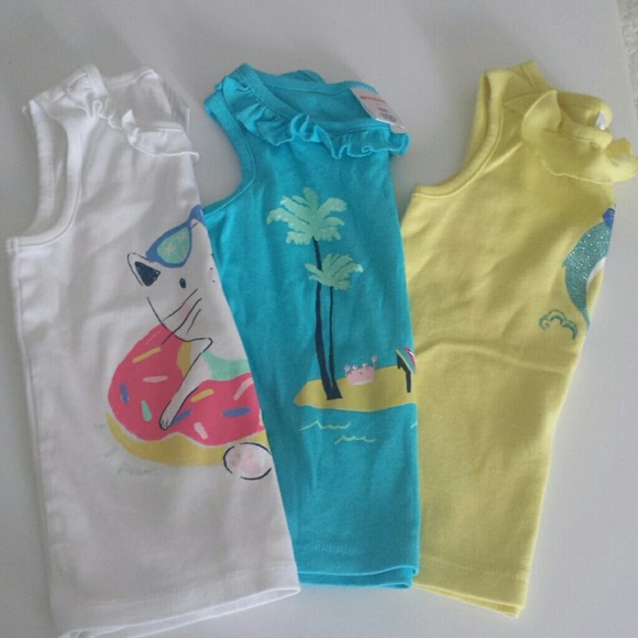 Gymboree Set of 3 Girls Size 4T - 5 Tops - Picture 8 of 8